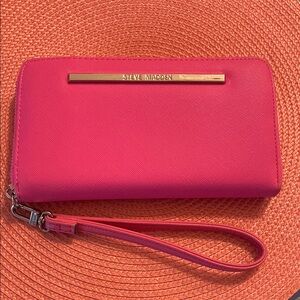 Steve Madden Pink Wristlet Wallet